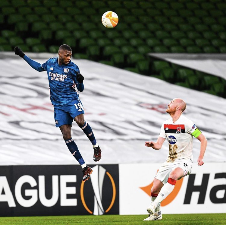 NICOLASPEPEFC's tweet photo. 6/6 @EuropaLeague https://t.co/2EK9djkrHJ