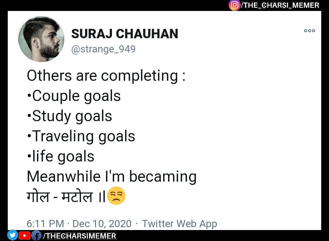 thecharsimemer's tweet photo. 😂
.
.
#the_charsi_memer #tubeindian #sunobc #fuddu_sperm #tmkoc #error69 #comedyculture #instatrend #fufaji #adultgram #ashleelgyan #rvcj #mews #insta
#jokesfordays #amazing #bestoftheday #webstagram #instagood #photooftheday #photoeveryday
#followme #likeforlike #like4like #f4f https://t.co/SfYbTpxTGe