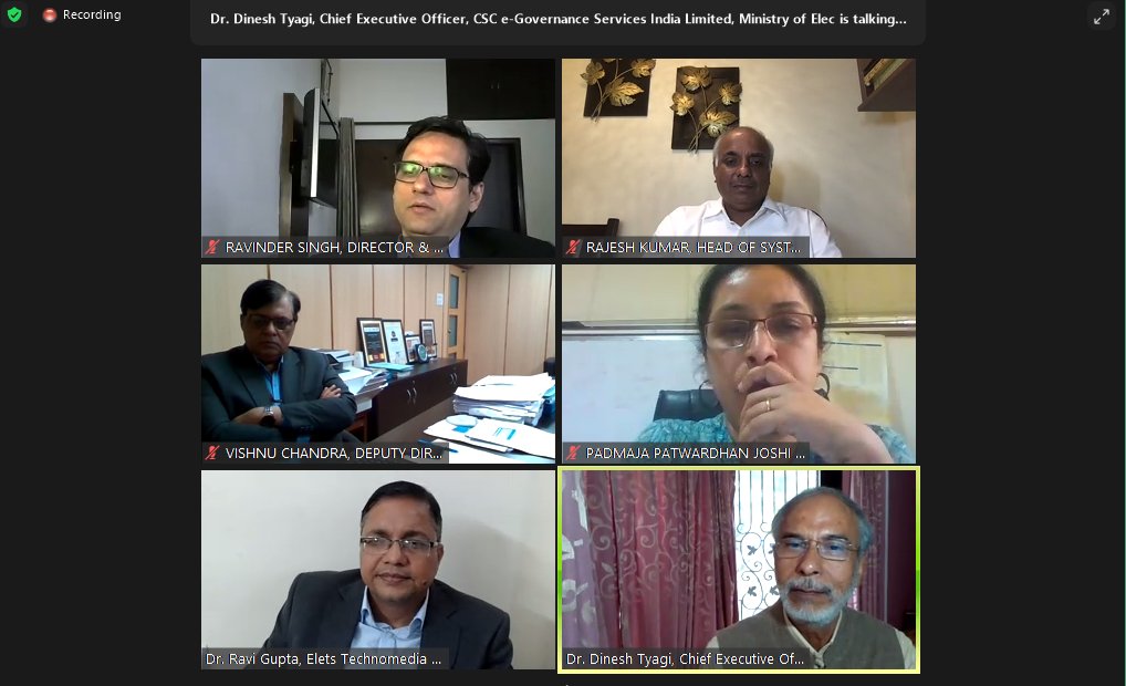 egovonline's tweet photo. #GovernanceLeadershipVirtualDialogue| Dr Dinesh Tyagi, CEO, @CSCegov_, @GoI_MeitY, said, "IT for governance is actually meant for the weakest of the weak and poorest of the poor citizens. And, CSCs are there for handholding of those who need help."
@HitachiSysMC @JuniperNetworks https://t.co/tcx0qnagio