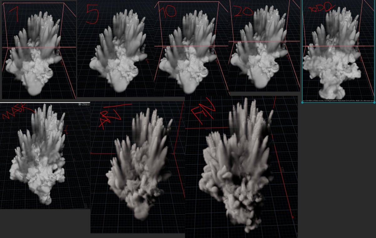 Pizola5's tweet image. Doing some smoke studies within Dops

#HoudiniFX #smokesimulation #simulation #3dArt #cgi
