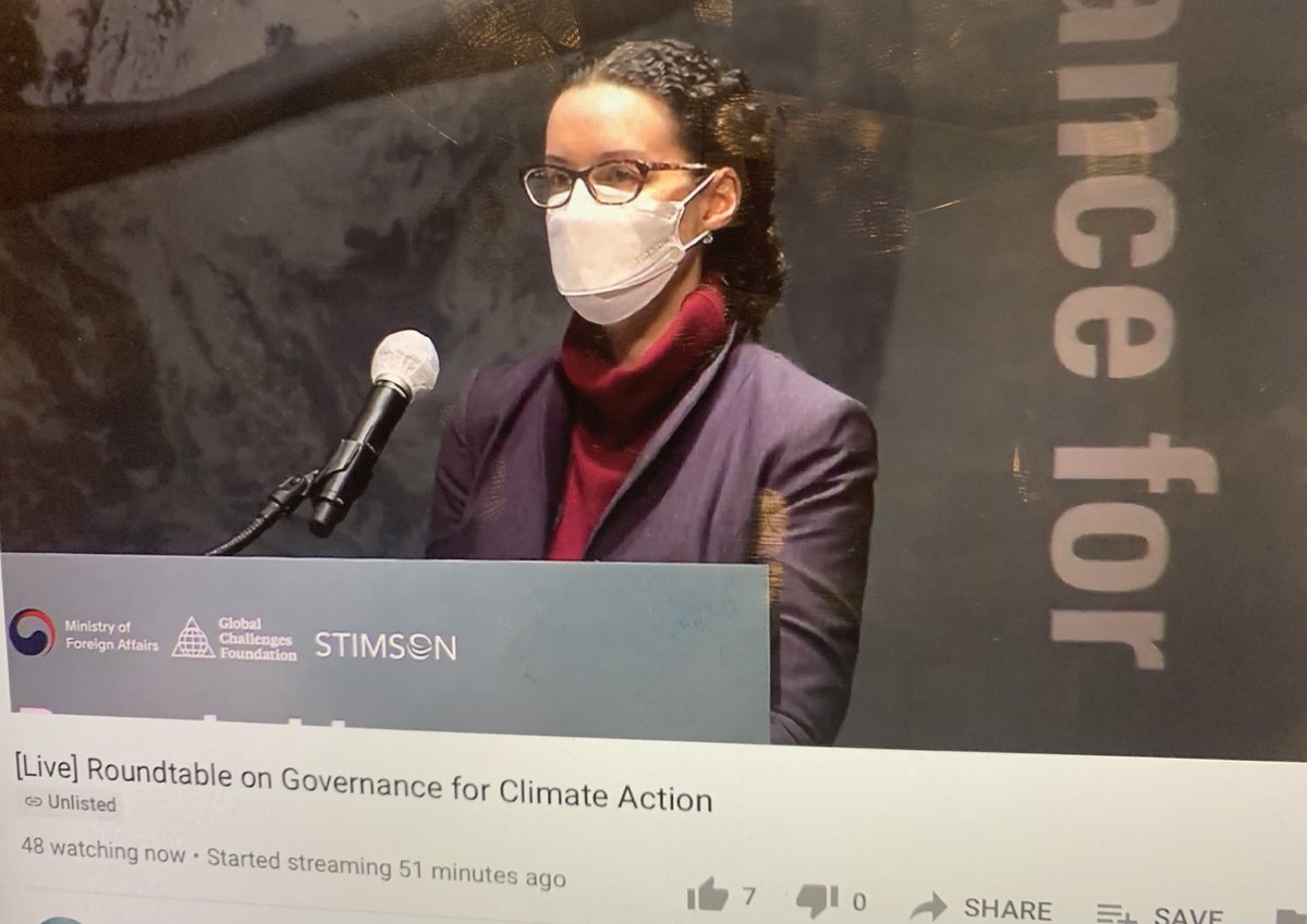 AmandaEllisGEM's tweet photo. #ROK Rdtable #Governance 4 #ClimateAction @GlobalGovForum @StimsonCenter #MajaGroff quotes @jrockstrom “tipping points in planetary boundaries:need greater ambition in #climate #governance” @asuglobalfuture @EarthLeagueInt https://t.co/uo6E8UBcBS