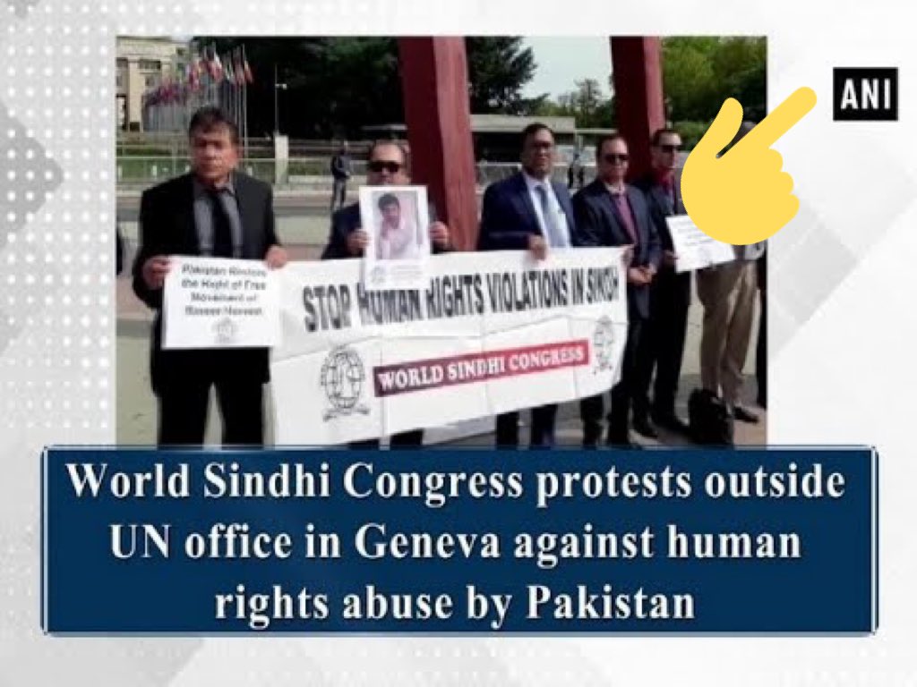 Another person holding Indian propaganda Srivastava Group paid posters from World Sindhi Congress Congress is Lakhu Lakhani.He’s the one giving interviews to Indian media propaganda agency ANI mentioned in report by EuDisinfoLab, do you know him? https://www.aninews.in/news/world/europe/world-sindhi-congress-urges-unhrc-to-hold-pakistan-accountable-for-human-rights-violation-of-sindhi-people20200313123217/10