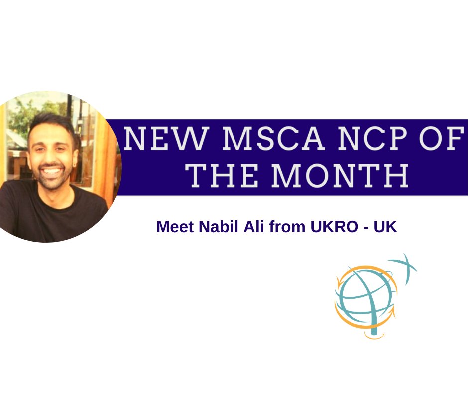 MSCANetwork's tweet photo. *NEW MSCA NCP of the MONTH*
Each month, a new #MSCA #NCP will be introduced.
Meet Nabil Ali from the #uk
Want to know more ? https://t.co/RtGfFMMOL4
Welcome to the MSCA NCP Family!
#H2020 #horizon2020 #EuropeanCommission
#mscancp #NCP #MSCA @_UKRO_ https://t.co/9lNX8c1rOz