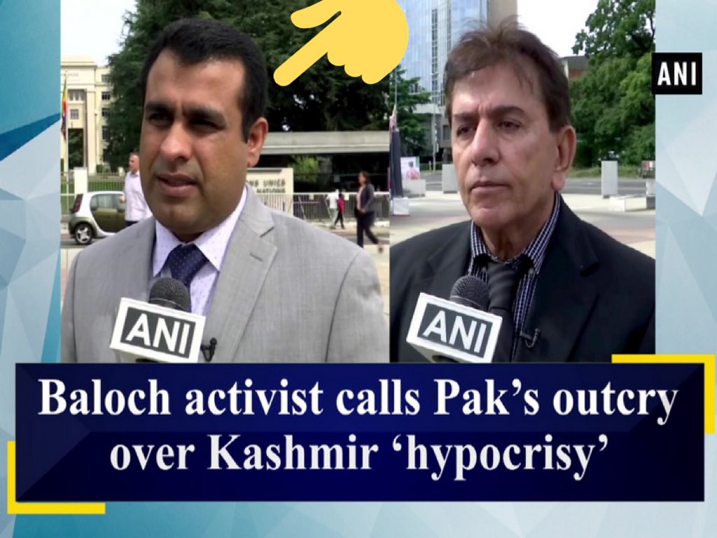 The person holding Indian propaganda Srivastava Group paid anti Pakistan posters is Nabi Baksh Baloch of US chapter of separatist Baloch National Movement.He’s the one giving interviews to Indian media propaganda agency ANI mentioned in EuDisinfoLab report, do you know him?/6