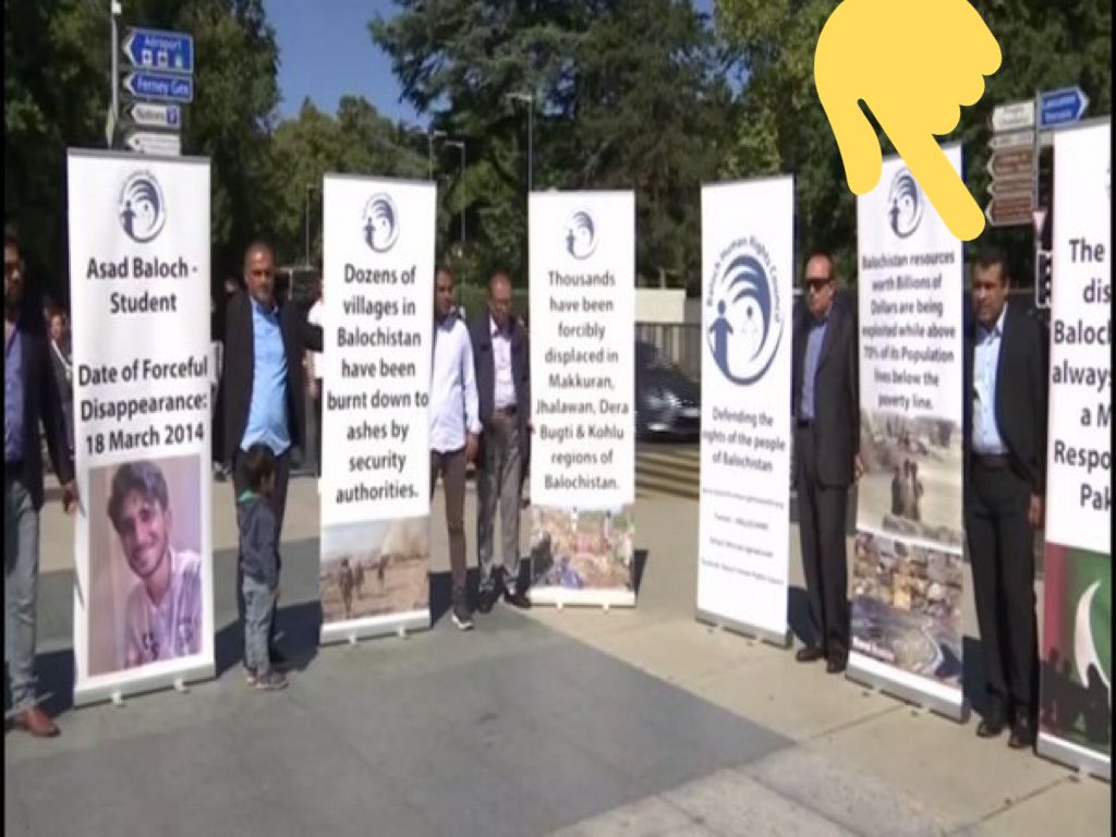 The person holding Indian propaganda Srivastava Group paid anti Pakistan posters is Nabi Baksh Baloch of US chapter of separatist Baloch National Movement.He’s the one giving interviews to Indian media propaganda agency ANI mentioned in EuDisinfoLab report, do you know him?/6