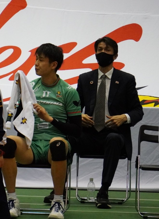 平野信孝さん！ 今はJTの部長！ 元スーパーエースで全日本でも活躍して