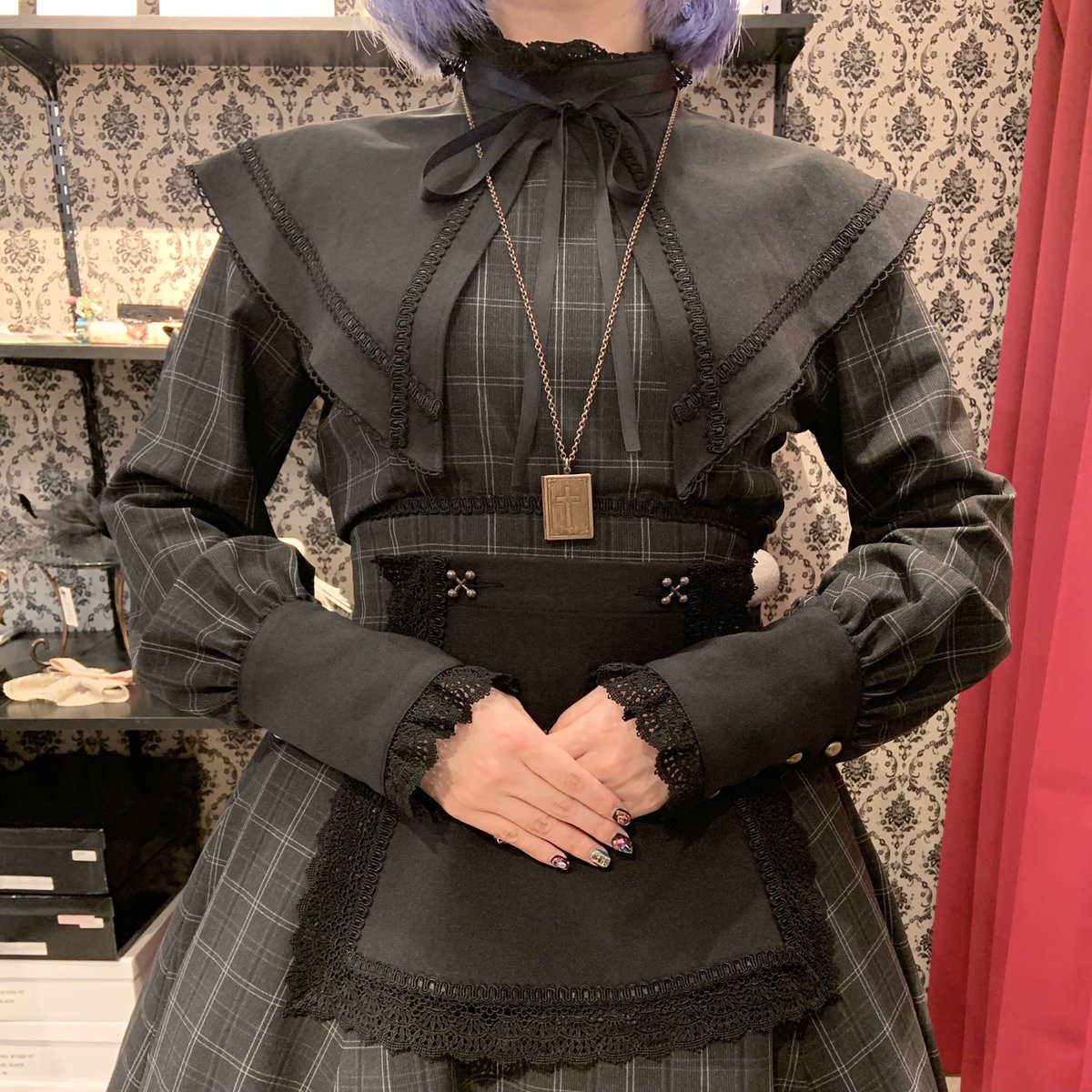 👑再入荷チェック柄アミルM＆ボルグ👑 好評につき完売しておりました