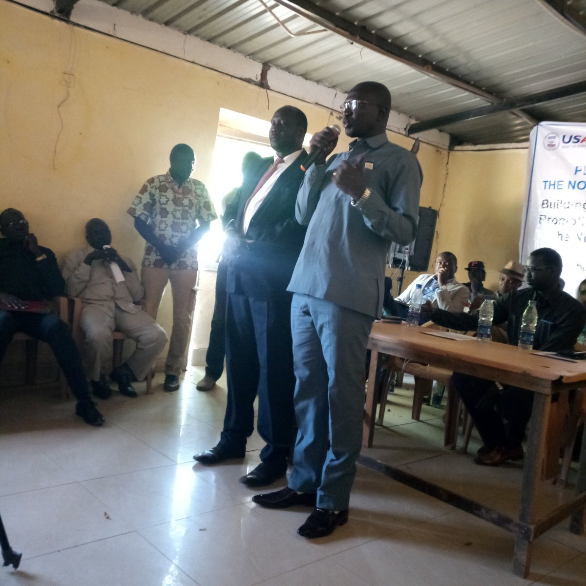 DialogueResear1's tweet photo. This was during the #Peace conference held in Bentieu #SouthSudan between the northern lich and Rweng state with the support of @USAID https://t.co/gGzfJgPXLk