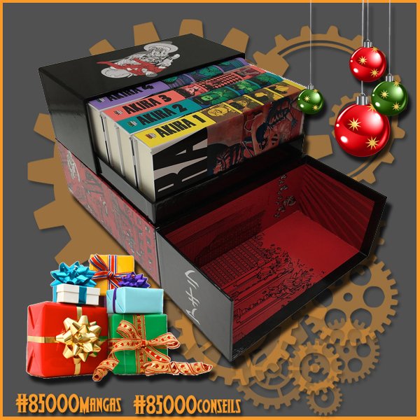 85000Librairie's tweet photo. #calendrierdelavent #countdowntochristmas #Sfff #85000conseils #85000cadeaux #85000mangas jour 11 : Coffret Akira collector, Katsuhiro Otomo, @Glenat_Manga https://t.co/5vsJkhUQGm