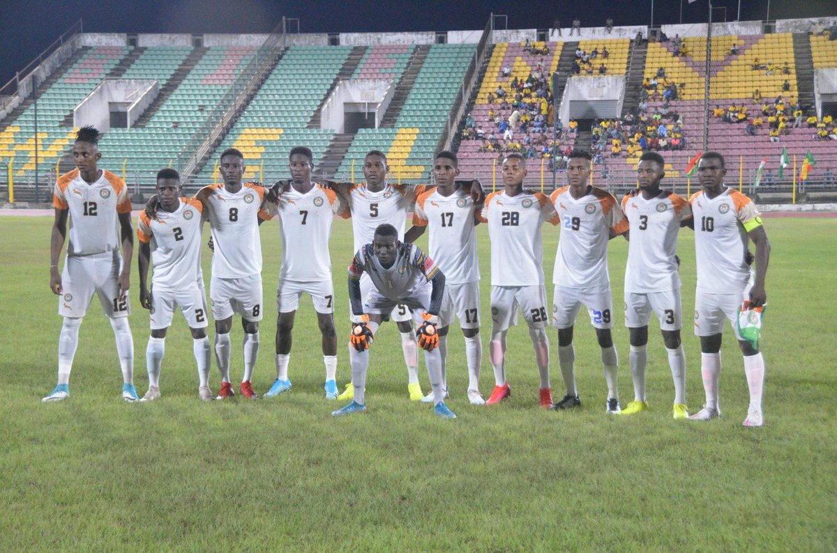 Ibrahimayacoub's tweet photo. #MENA U20 #Niger joue,aujourd'hui, son dernier match contre #Togo
Je leur souhaite bonne chance et joins ma prière à celle de tous les Nigériens à l'occasion de ce match décisif pour la qualification à la Coupe d'Afrique des Nations.
Puisse Dieu donner la victoire à notre pays. https://t.co/zuCmPgPS4D