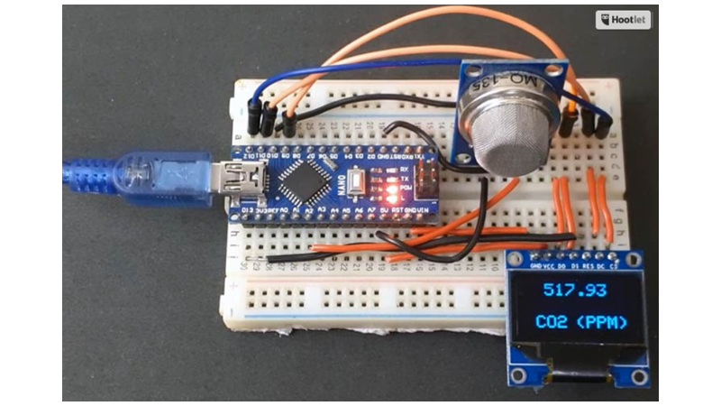 Keysight_EMEA's tweet image. Measuring CO2 Concentration in Air using Arduino and MQ-135 Sensor. ow.ly/BAcd50CFwV0 via @CircuitDigest #FridayProject #EngineeringProject