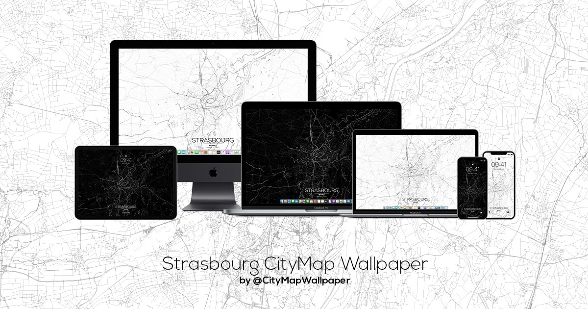 CityMapWalls's tweet photo. Strasbourg CityMap 🇫🇷🌍 #wallpapers 
For All device #iphone #Mac &amp; #Pc 
Download on my website : https://t.co/csO0GtfkT6
•
Follow my Instagram account : @citymapwallpaper
Follow my Twitter account : @CityMapWalls 
•
•
#background #CityMap #iOS #macOS https://t.co/FvhyYOqul1