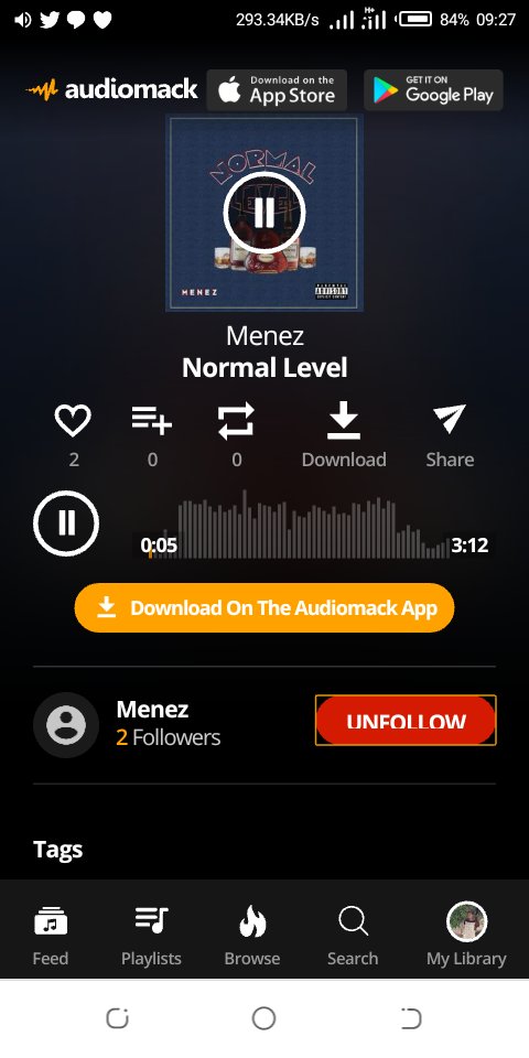 onye_imelda's tweet image. We done stream am see dope song abeg #NormalLevel