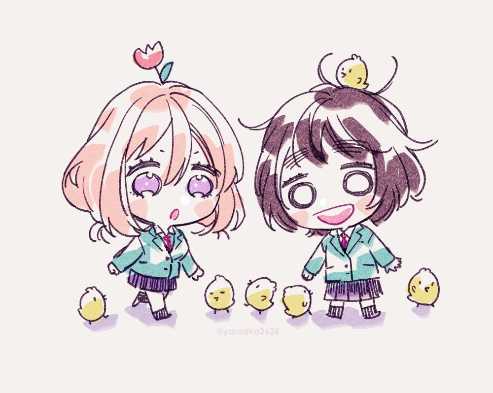 ヤマコ Honeyworks Twitter પર ひな と ひよこ ひより ヤマコ Honeyworks Twitter પર ひな と ひよこ ひより