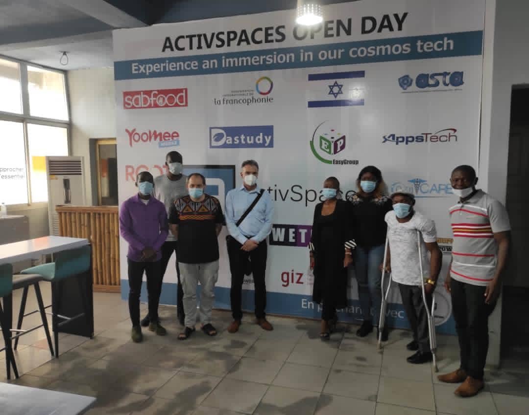 ActivSpaces's tweet image. Décidément vendredi c’est jour de visite à Activspaces. Ce matin nous avons reçu Monsieur Arnim Fischer Directeur du programme #PRADEC GIZ.