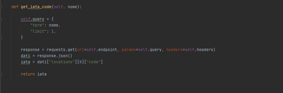 vitalelele's tweet photo. #Day39 of the #100DaysOfCode didn't quite go well. 🤯
I finished the #requests available to #Sheety while I was creating a program that searches for #lowcost flights, this is my code, perhaps a little too expensive. 😳
I will have to follow from the code made in the course. 😩 https://t.co/8lGKjx6GCa
