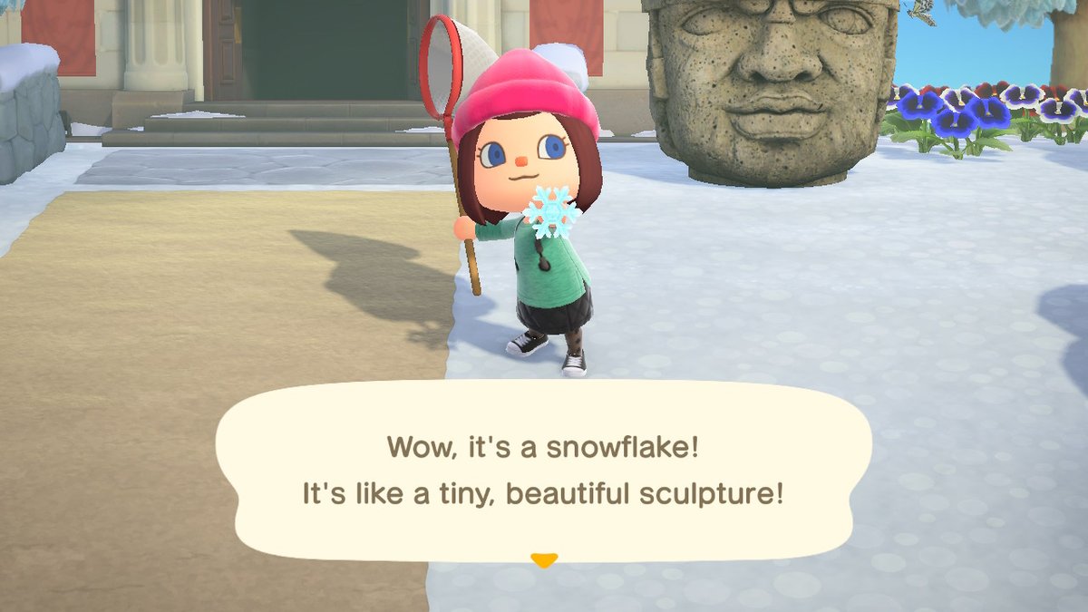 simtrippy1's tweet photo. SNOW #AnimalCrossing #ACNH #NintendoSwitch https://t.co/XKweWSYh5i