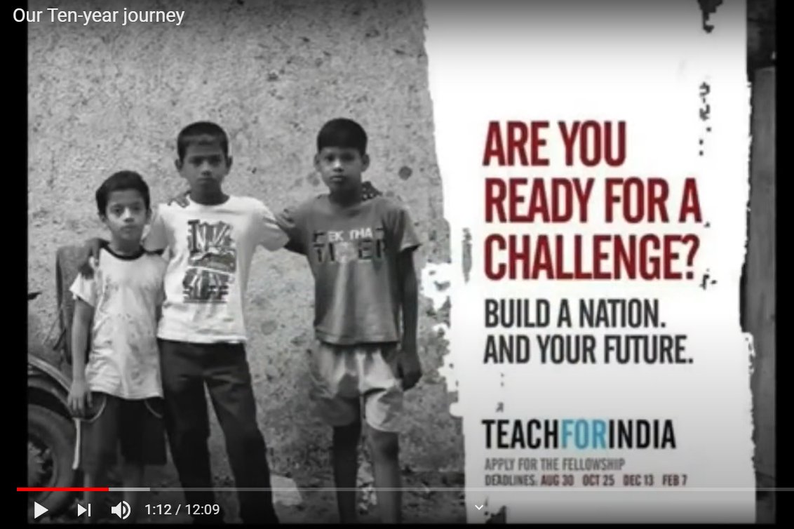 TeachForIndia's tweet photo. “It was a little over 5100 days ago that we asked every young person we could find, one big question: Are you ready for a challenge?” These were the words of @Rai06Sandeep, Chief of City Operations, Teach For India when he addressed our Alumni at #connectED2020 yesterday. (1/6) https://t.co/gBaU8Q9xpB