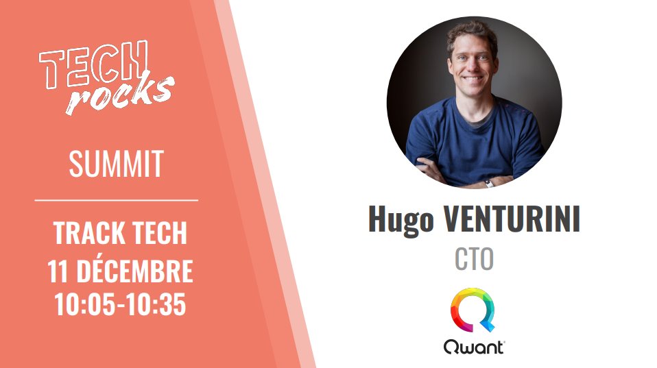 TechRocksFr's tweet photo. #makeorbuy comment @Qwant_FR a volé de ses propres ailes ? Hugo Venturini aka @monsieurv CTO de @Qwant_FR nous parle de l’importance des indexs sur la Track tech du #TRSummit 2020 : https://t.co/hIJutjHMCZ https://t.co/G28EVGV3L7