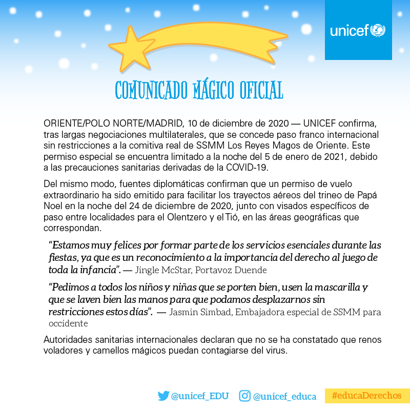andrespayarico's tweet photo. Importante comunicado mágico oficial #ReyesMagos #PapaNoel #juego #Juguetes #infancia #Navidad https://t.co/OCB7Hmx249