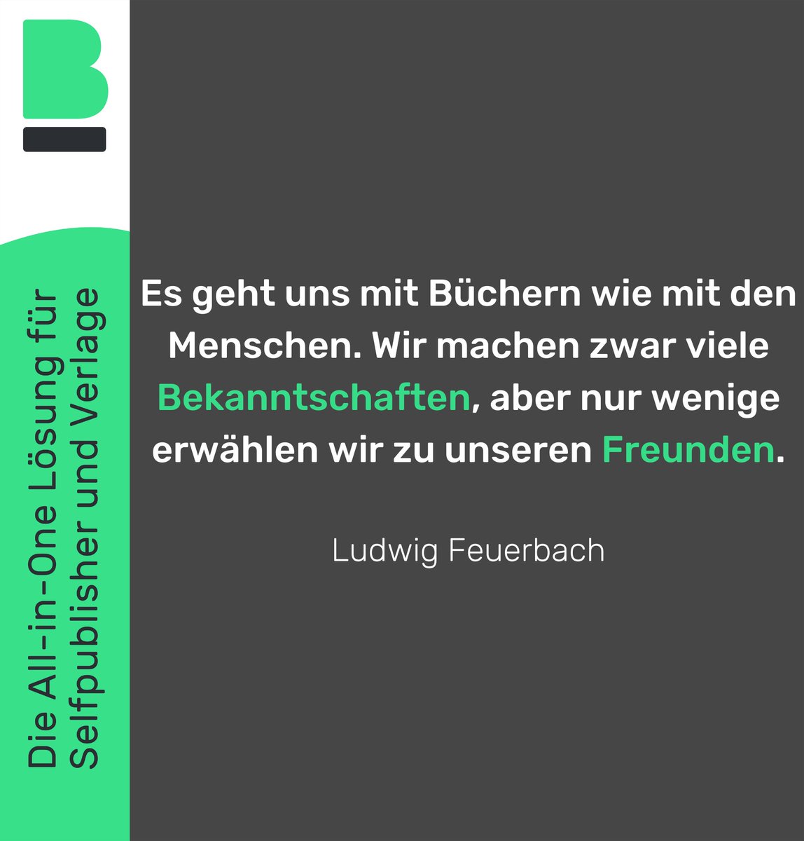 Ein schöner Vergleich🤗

Die All-in-One Lösung für Selfpublisher und Verlage⁠
▶#𝐁𝐮𝐮𝐤 𝐤𝐨𝐬𝐭𝐞𝐧𝐥𝐨𝐬 𝐭𝐞𝐬𝐭𝐞𝐧: buuk.app⁠
⁠
#zitat #zitate #quote #StayAtHomeWriteABook