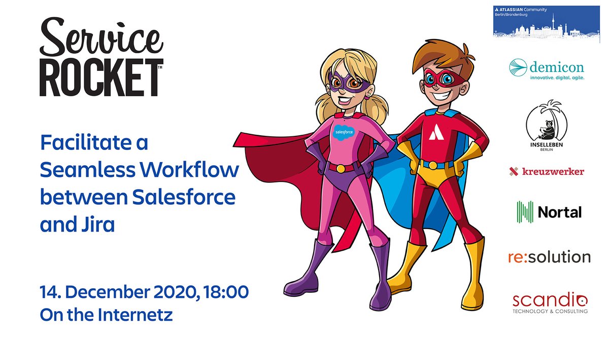 Still time to #RSVP for next week's #MondayNightSpecial to discuss with Alfonso Gomez <a href="/ServiceRocket/">ServiceRocket</a> how to Facilitate a Seamless Workflow between <a href="/salesforce/">Salesforce</a> and <a href="/Jira/">Atlassian Jira</a> . 
Details here: aug-bb.atlassian.net/l/c/bjDTUsH5
#RSVP: meetup.com/de-DE/ACBEBB/e…