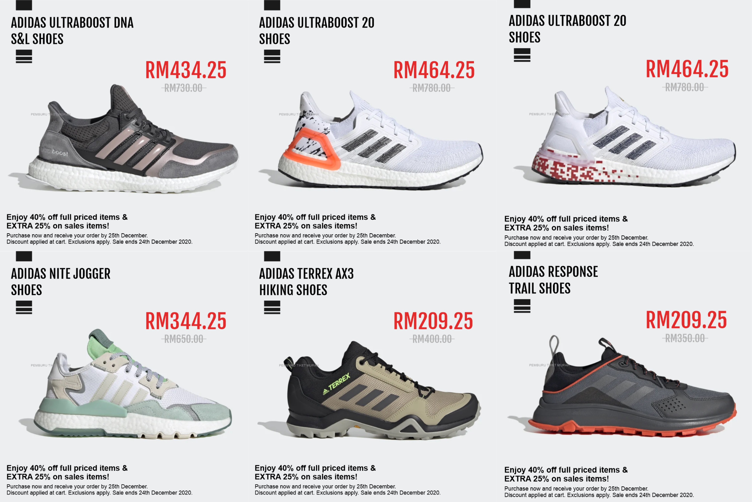 Kasut sale hiking adidas