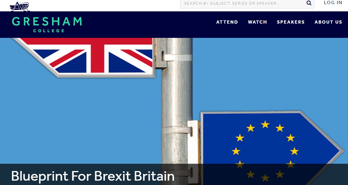 What next? For a start do take a look at our Director  @jagjit_chadha’s lecture series for  @GreshamCollege outlining an approach to a Blueprint for  #BrexitBritain 12/14 https://www.gresham.ac.uk/series/blueprint-for-brexit-britain