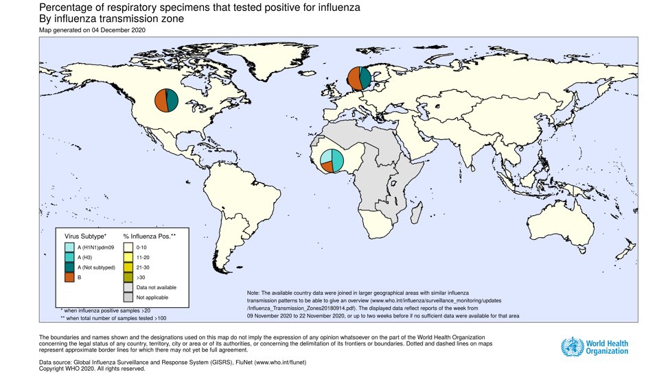 Mugen Ujiie 氏家 無限 世界的には インフルエンザの検査数は例年と同程度 増加も陽性者は例年を下回る 11月前半にwho加盟の検査機関で実施された検査192 375件のうち インフルエンザ陽性は327検体のみ 半分がインフルエンザb Influenza Update Based