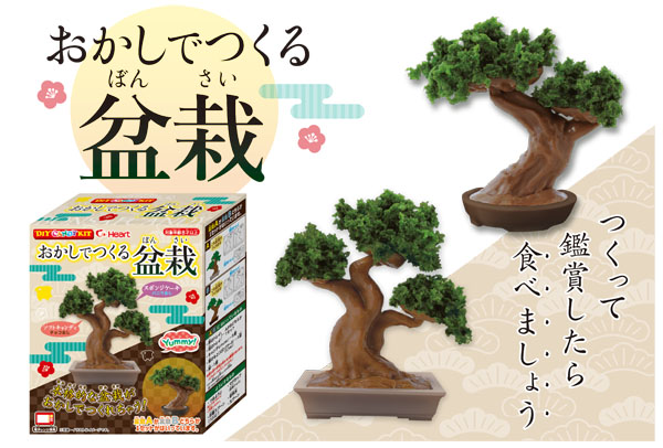 株式会社ハート 公式 Twitter પર おかしでつくる盆栽 12月14日 月 発売 大人もはまる知育菓子 幹も 枝も 葉っぱも食べられる おいしい盆栽です T Co Uiluxl4iye T Co Isxj6f9puk 侘び寂び Diycandykit おかしでつくる 盆栽