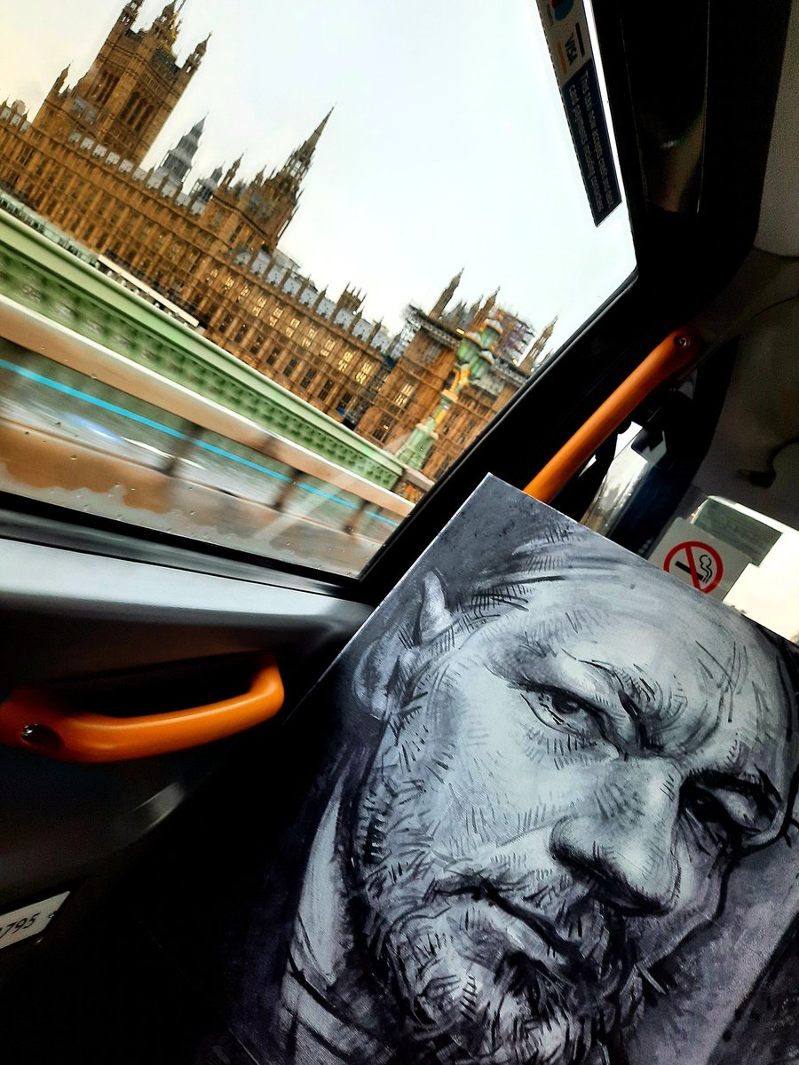 Just passing the Houses of ParliamentJulian Assange is a political prisonerHis fate has already been decided by the people that work in that building