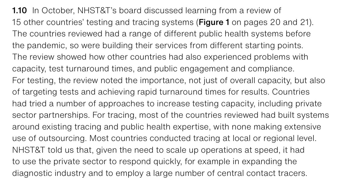 3) govt didn’t even consider utilising the skills and capacity of local authorities for tracing. A govt review of 15 other countries found none had outsourced like we had!