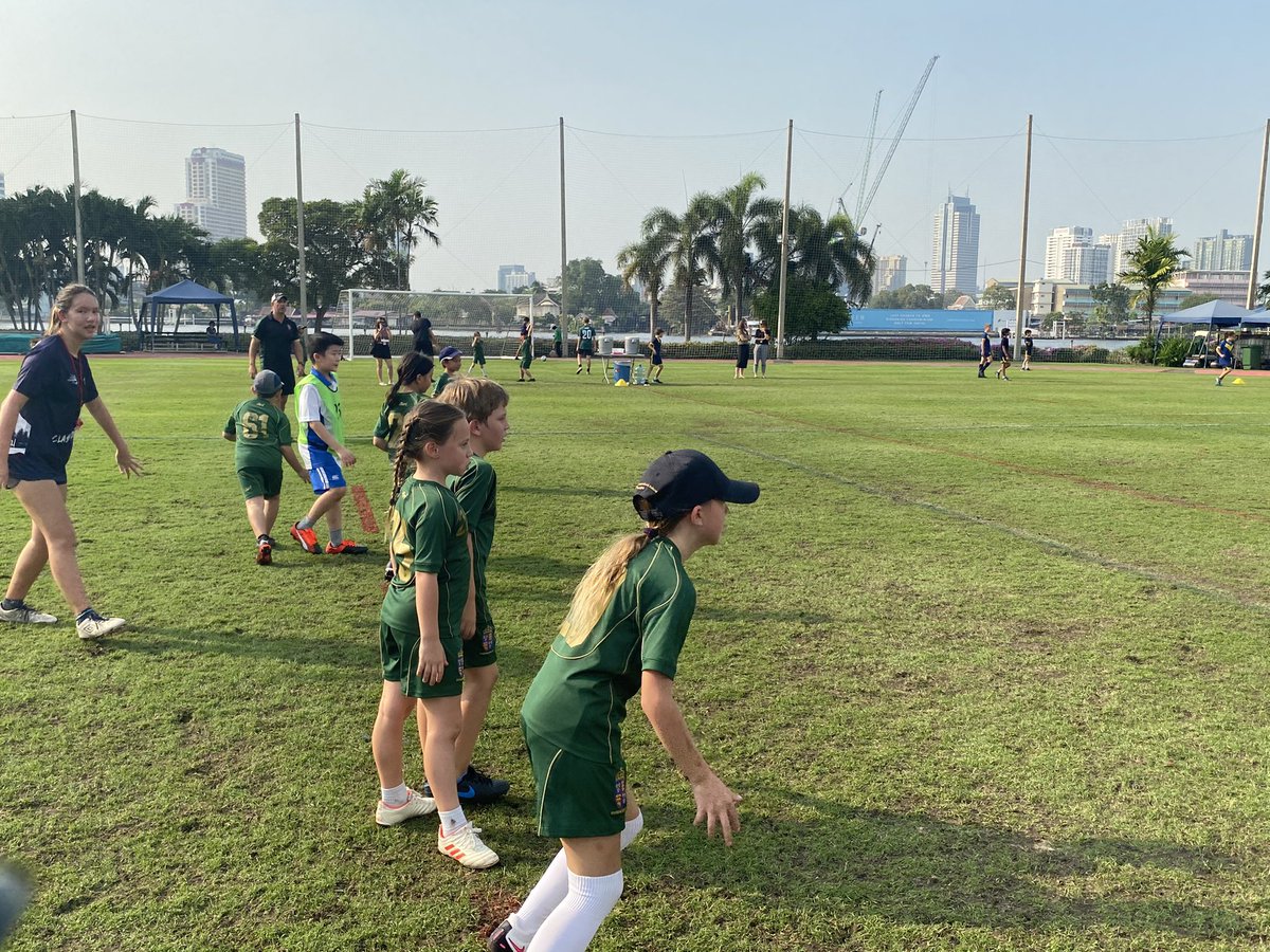 SHBSport's tweet image. Touch Rugby Festival demonstrating skill, game play and fun for U9, U11 and U13. Welcome again @standrewsbkk