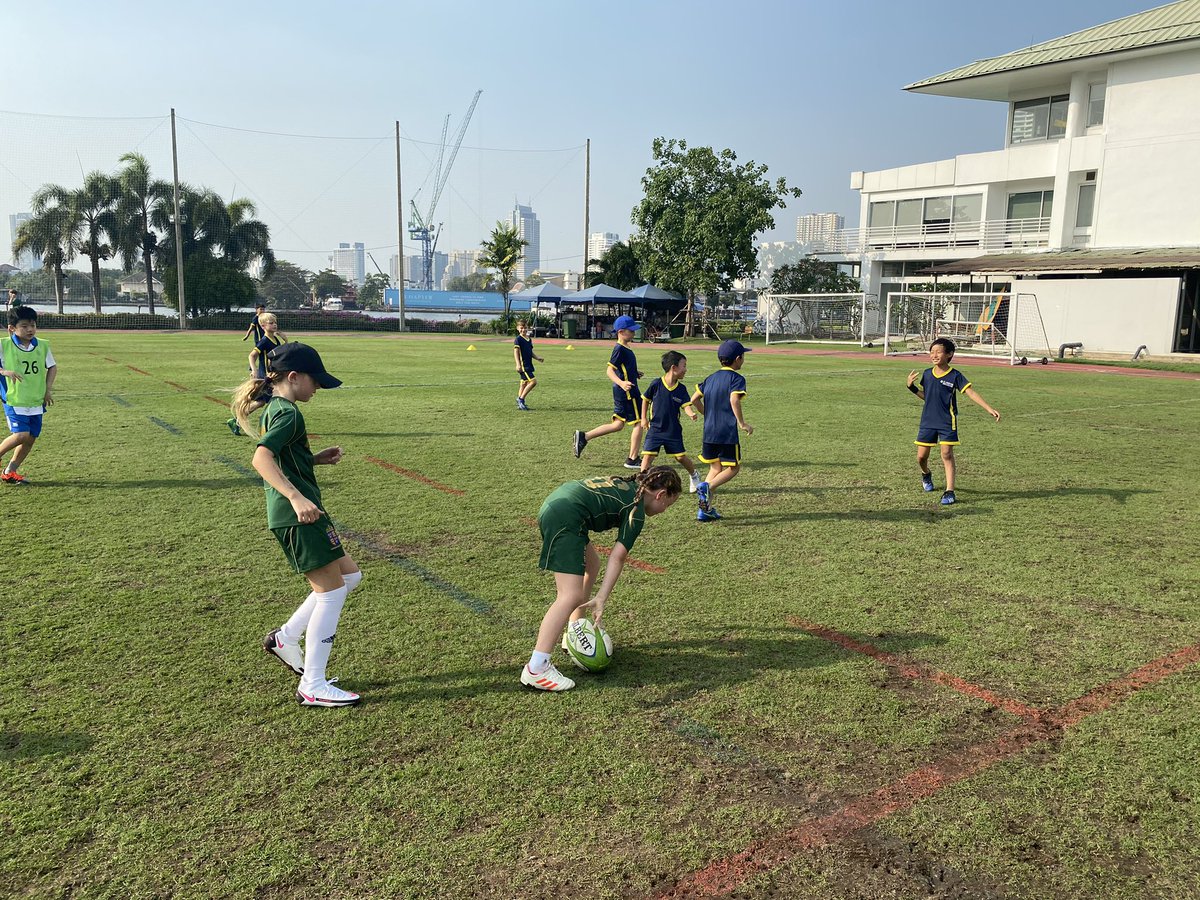SHBSport's tweet image. Touch Rugby Festival demonstrating skill, game play and fun for U9, U11 and U13. Welcome again @standrewsbkk