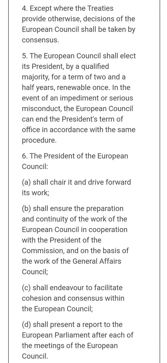 The Treaties (Article 15, TEU) have a fairly limited role for the European Council - setting the general political directionIt's telling that it has developed into something much more, giving increasingly specific instructions on the detail of key laws