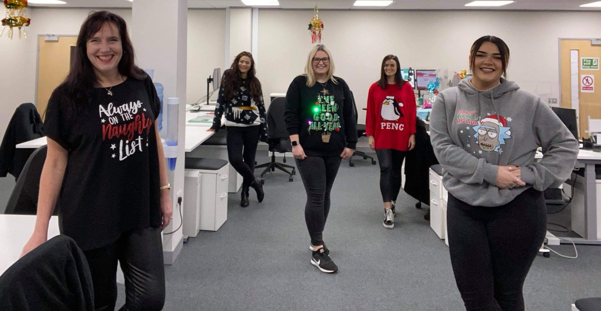 #TeamDigital - the office based bit - sporting Christmas jumpers for Save The Children <a href="/vaillantuk/">Vaillant UK</a>