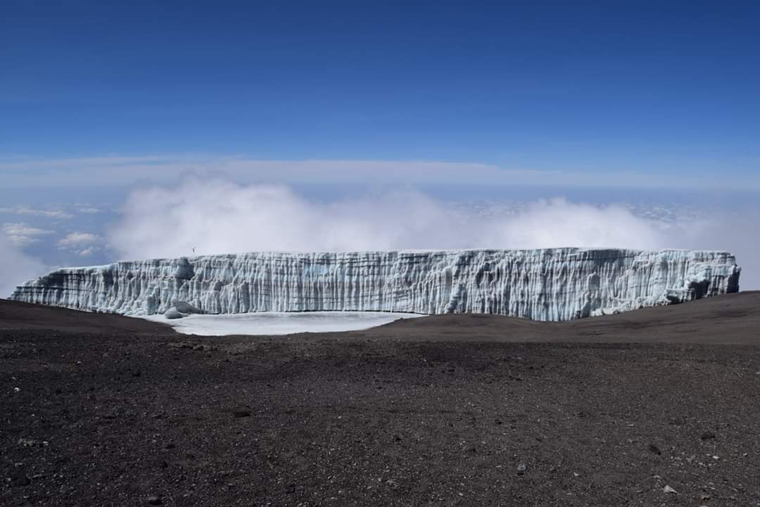 I saw the effects first hand, whilst on Kilimanjaro. My guides told me that around 85% of the glacial ice at the summit had melted between 1912 and 2011 & that the rest could be gone by 2030A scary thought. Some of these glaciers are over 11,000 years old #MountainsMatter