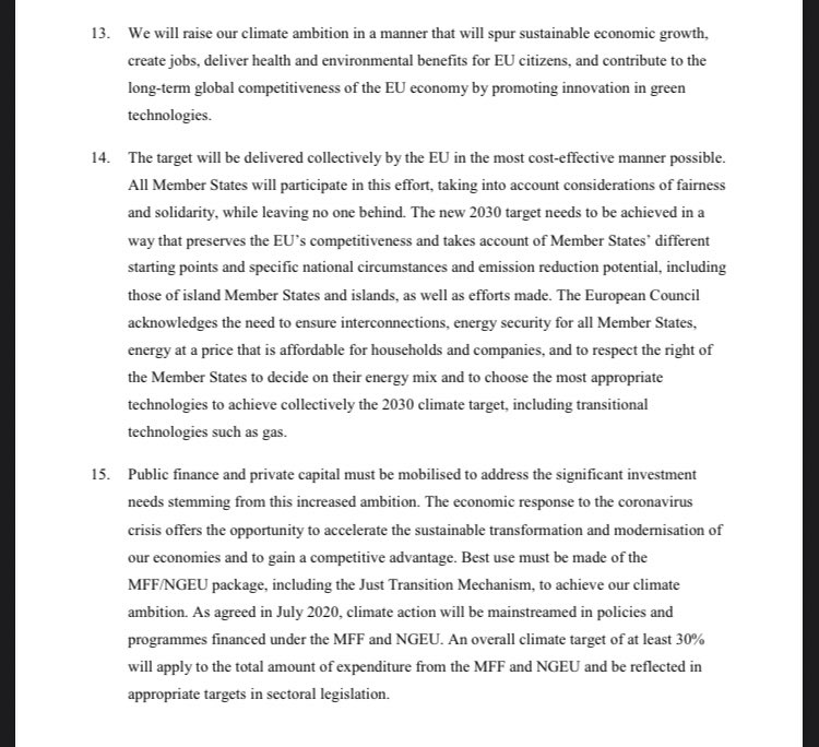 Here are the climate  #EUCO conclusions in full: