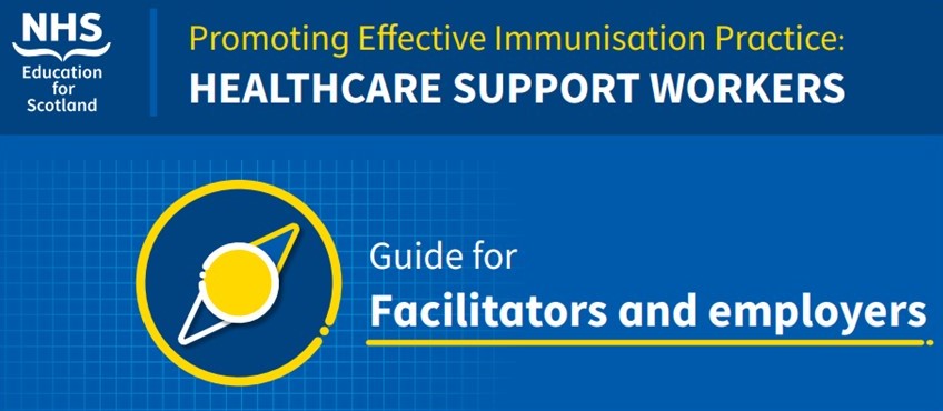 NES_hcsw's tweet photo. Do you employ or facilitate a healthcare support worker involved in immunisation? Promoting Effective Immunisation Practice (PEIP): guide for facilitators and employers will help you support them through the PEIP programme. https://t.co/xz4VxflSUc #FluIsSerious https://t.co/QZ7hw27jJB