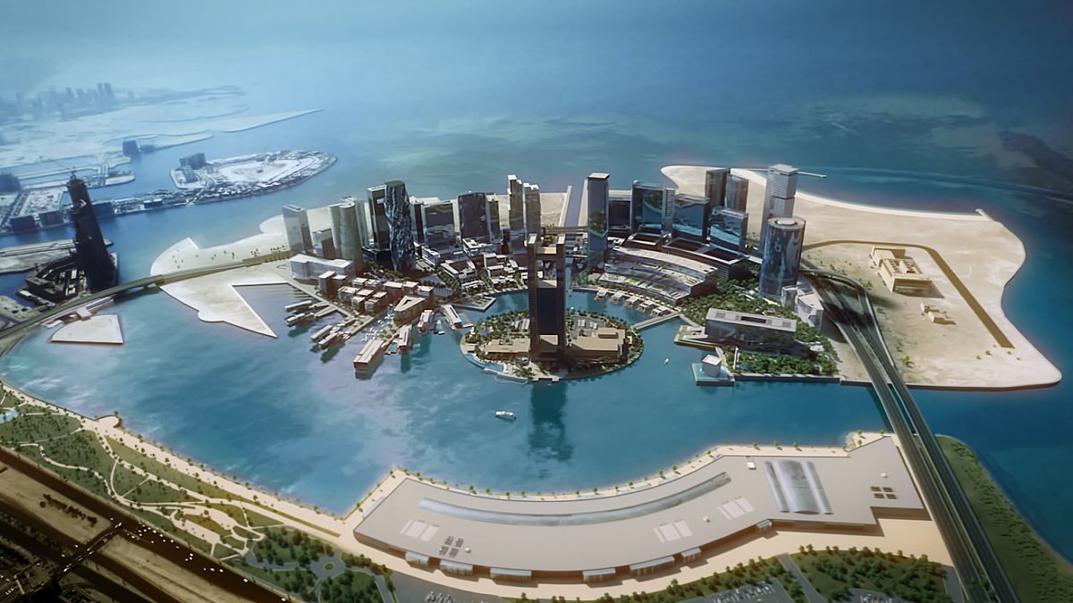 Bahrain Bay, a group of 7 islands located beside BFH, designed by the same firm that did the Burj Khalifa in Dubai, is a waterfront development project that offers spacious, high-rise office and residential units along with major five-star hotels.