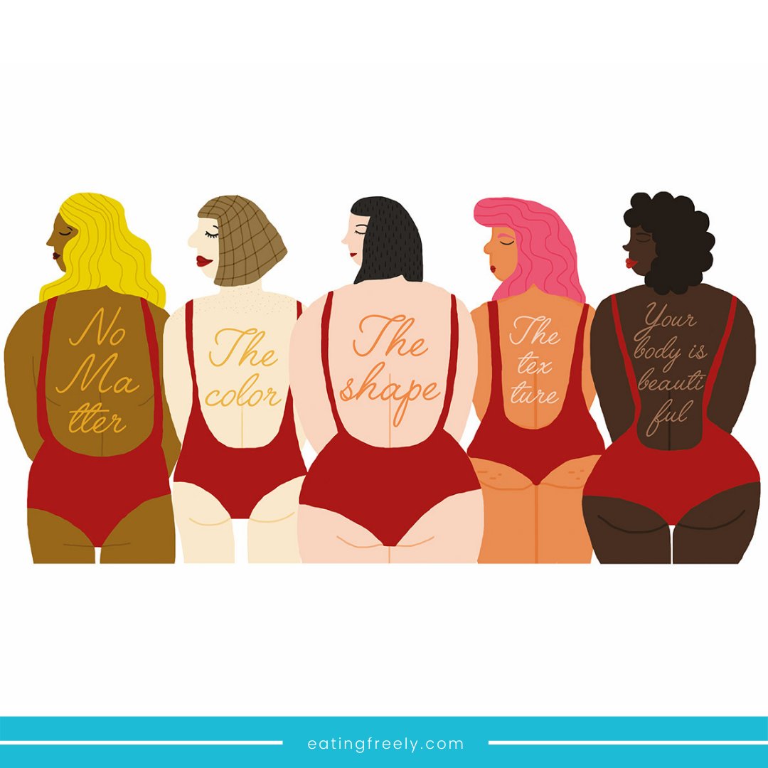 Body positivity isn't something that happens overnight, especially when you may have struggled with a negative one for a long time. The more you practice body positivity, the more you will naturally grow towards loving and accepting your body and yourself. #bodypositivity