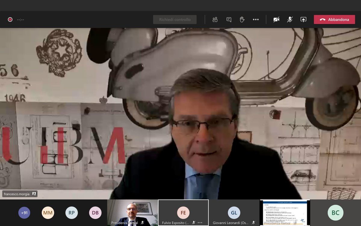 NetvalITA's tweet image. La parola a Francesco Morgia dal @MISE_GOV che ci parla dell&apos;anno passato e della collaborazione con #Netval a riguardo del bando per i dipendenti #UTT, bando #POCC, corsi e seminari partecipatissimi. 💡

#AssembleaNetval