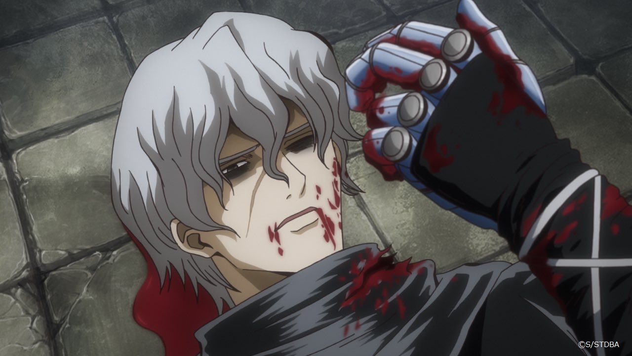 アニメ銀魂 Auf Twitter 奈落三羽 ならくさんば 暗殺集団 天照院奈落 の中でも 特に実力に秀でた朧 おぼろ 柩 ひつぎ 骸 むくろ の3名を指す呼び名 骸 今井信女は見廻組副長の任につき 朧が倒れた事で 奈落三羽は消息不明の柩のみとなった 銀魂ザ