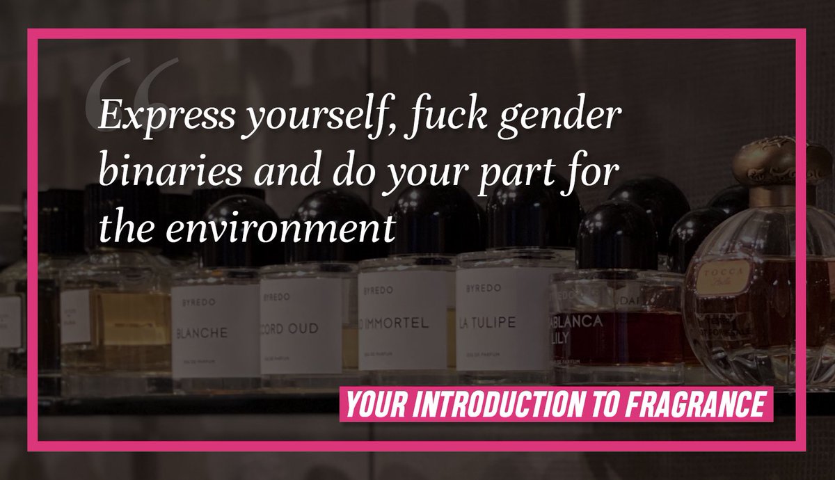 thehomopost's tweet photo. Fragrance is a beautiful form of self-expression. Find your signature scent and add a new sensorial layer to your individuality, regardless of your gender. https://t.co/44cMOaVXPe
#LGBTBlog #GayBlogger #GayLife #Queer #BeautyBlogger #LGBTQ #Gay #Fragrance #Beauty #Lifestyle https://t.co/RHD21y53Qp