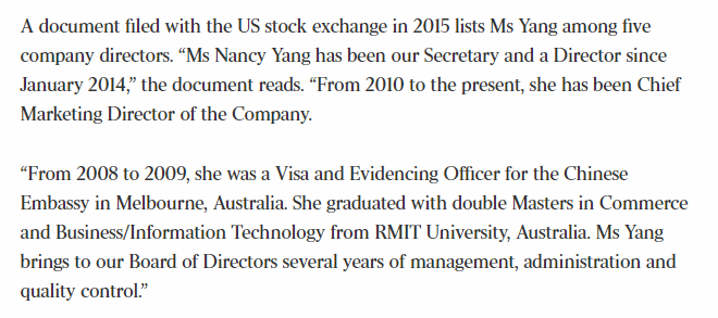 All this does is tell me that Nancy Yang is a highly intelligent and competent individual. Good for her! #auspol  #springst  #ThisisNotJournalism