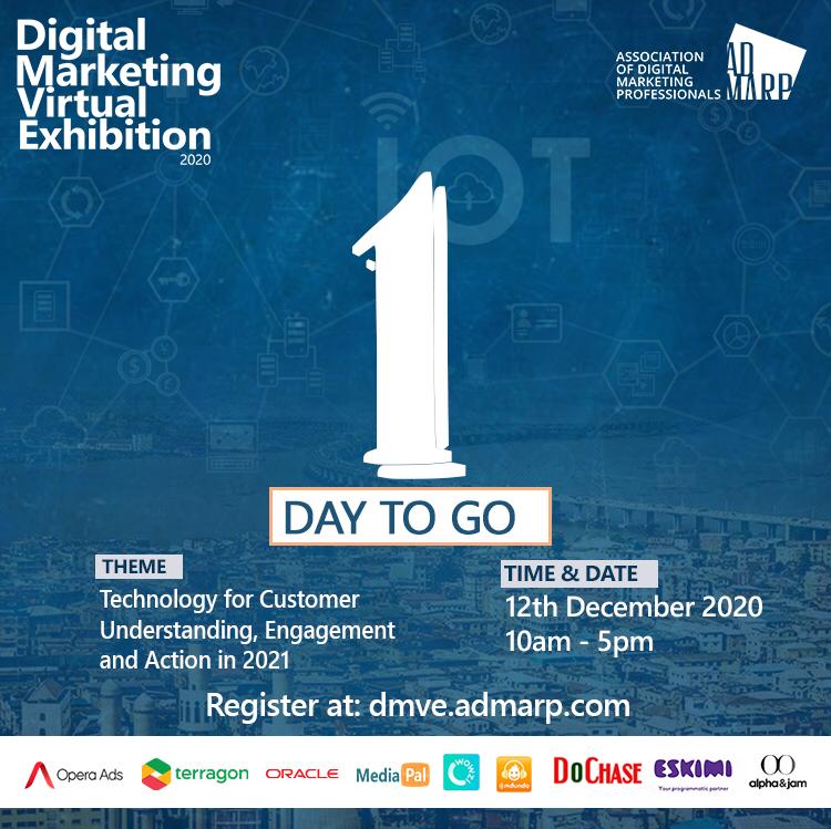 Tolucomms's tweet photo. The line between marketing and technology continues to fade as we criss-cross boundaries on how technology improves intuitive marketing.
Join us at #DMVE2020 by @AdmarpNG to discuss Technology for Consumer Understanding, Engagement and Action in 2021.
https://t.co/Q1dRr52KY9 https://t.co/OXwTnahTek