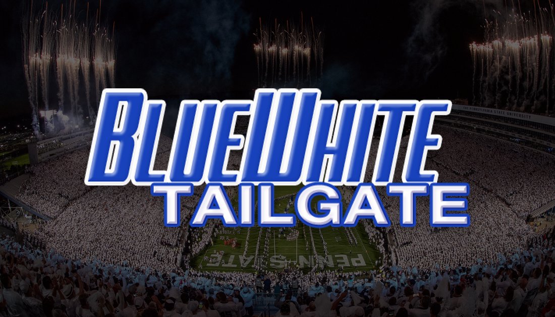 WHVL's tweet image. The MSU-Penn State Blue White Tailgate starts in 10 minutes on WHVL #BWT