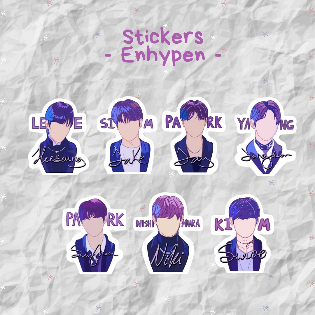 VioletMagicS's tweet image. ✨ Adesivos - Enhypen
- 7 uni.
.
💰Valor: R$3,00
.
#enhypen #Stickers @ENHYPEN