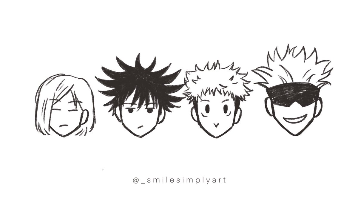 Made a quick doodle of the whole gang ?✨

#呪術廻戦 #JujutsuKaisen #JJK 