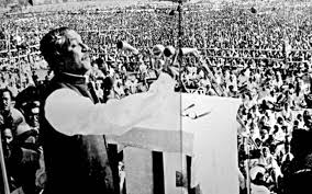 19/..and Bhutto after the election results:"I have received information that Bhutto thinks that just as I am here he too has a similar position in West Pakistan. This is not so. I have no rival in East Pakistan. I represent the entire eastern wing. Bhutto cannot say the same..